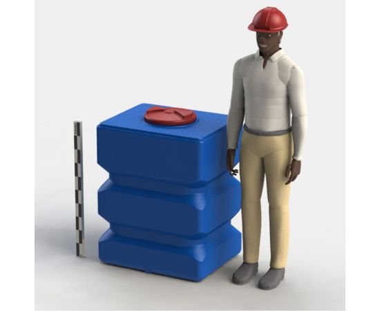 Емкость с крышкой Asplast П500Д EL-22P-CA-P500L-DB – изображение 5