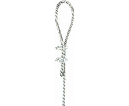 Комплект ДТРД анкер грунтовый ДБ88-пластик, трос D-4 мм, L-1 м, пластиковая пластина D-100 мм БП-00003230 – изображение 7