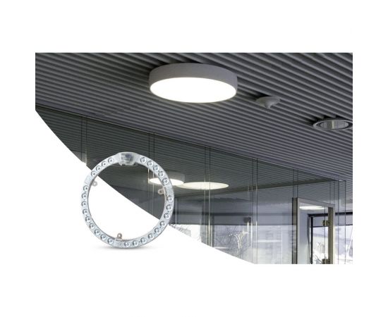 Светодиодный модуль со встроенным драйвером Apeyron 230В, 28Вт, smd2835, 2520Лм, 4000К, ø218x16мм 02-63 – изображение 9