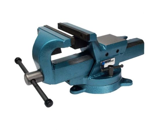 NORGAU Тиски слесарные 125mm с основ.поворот. 073006125 
