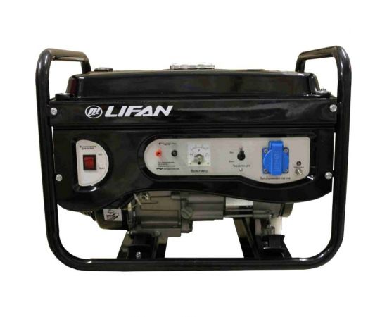 Генератор бензиновый Lifan 2500 2GF-3, 220В, 2/2,2 кВт, 6,5 л.с.2500 2GF-3 