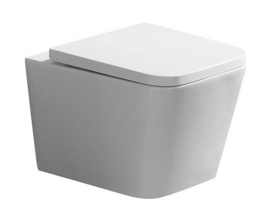 Azario AZ-2216 NOVA Подвесной безободковый унитаз с сиденьем дюропласт 00064147 