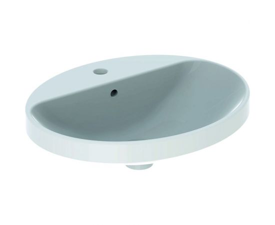 GEBERIT VariForm Раковина встраиваемая в столешницу овальной формы, 00000069668 