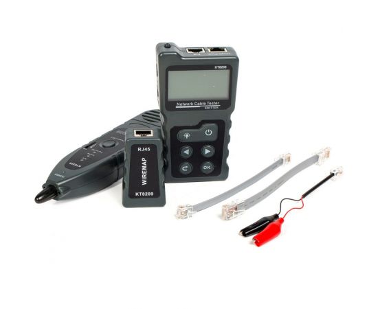 Кабельный тестер КВТ с PoE KT 8209 PROLINE 86208 