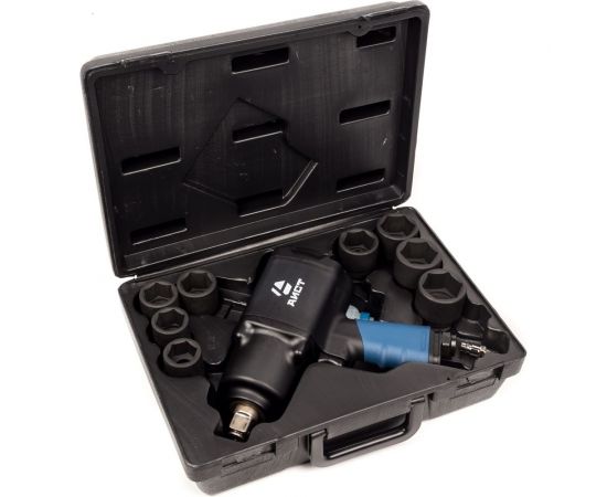 AIST Пневмогайковерт 34" 1630Нм с набором головок 90150013-1 00-00016721 – изображение 2