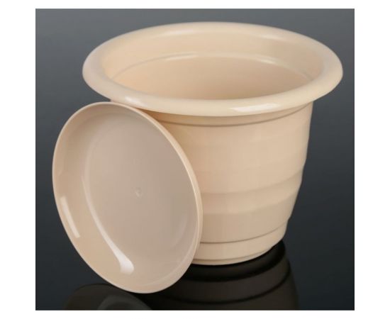 Горшок для цветов Доляна Арена 2 л, пудра 1345277 – изображение 2