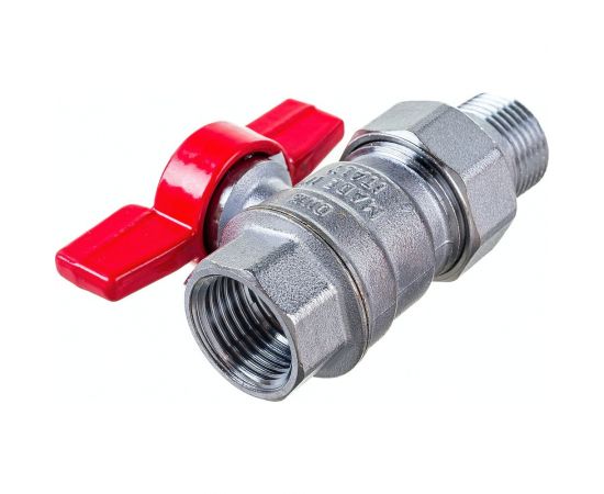 Шаровой кран GEKON ручка-бабочка, 1/2"" вн-американка GK 559 12 – изображение 2