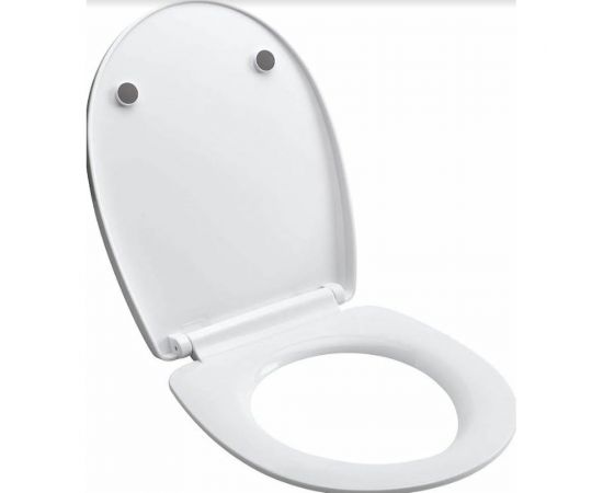 Сиденье для унитаза Wirquin Камешки микролифт, быстросъем, пластик 20722971 – изображение 3
