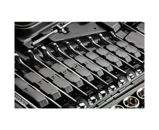 NEO Tools Набор сменных головок 1/2"", 1/4” CrV 77 шт. 08-915 – изображение 3