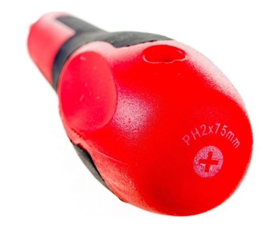 Отвертка с крестообразным шлицем HorsAY Hard STANDARD, CrV, РН2х75 0401-056 – изображение 3