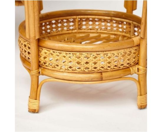 Vinotti Стол со стеклом 02/15A Коньяк – изображение 3