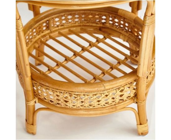 Vinotti Стол со стеклом 02/15A Коньяк – изображение 4