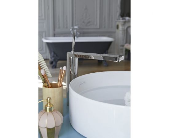 JACOB DELAFON E73053-CP COMPOSED смеситель для раковины высокий (перо) 00000051028 – изображение 4