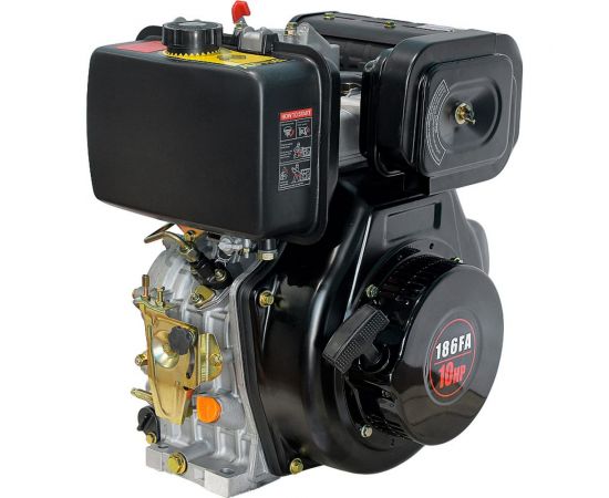 ТСС Двигатель дизельный Excalibur 186FA - K1 вал цилиндр под шпонку 25./72.2 / key 017963 – изображение 6