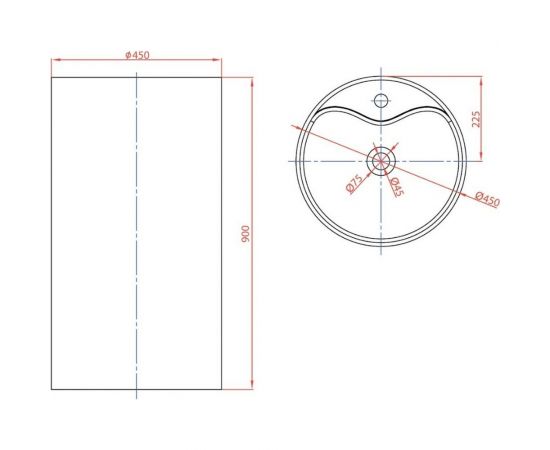 Montebianco Раковина Pisa Rubinetto 11234 – изображение 8