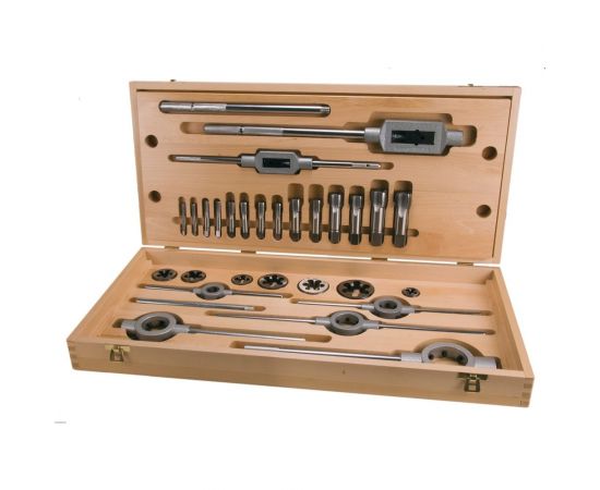 Ruko Набор метчиков и плашек G 1/8-1.0 HSS-G 28пр 245074 