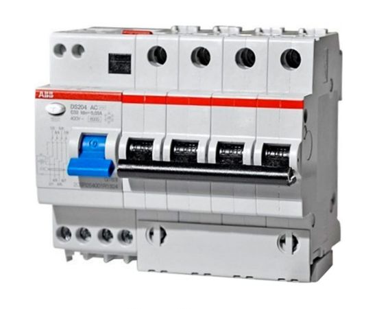ABB Авт.диф.тока 6мод. DS204 AC-C10/0,03 2CSR254001R1104 