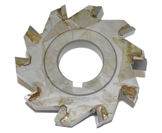 CNIC Фреза дисковая 3-х сторонняя 160x12x40, Z=16 Т15К6 с разнонаправл.зубьями 33809 