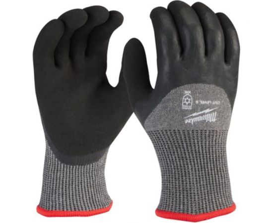 Milwaukee Перчатки с уровнем сопротивления порезам 5, зимние, размер M/8 (Многоштучная упаковка - 12 пар) 4932479562 