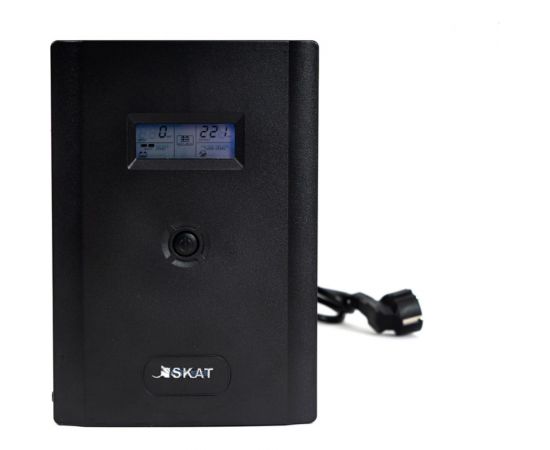 SKAT -UPS 3000/1800 ИБП 1800 Вт, с АКБ 9 Ач 4 шт, меандр. стабилизация напряжения 453 