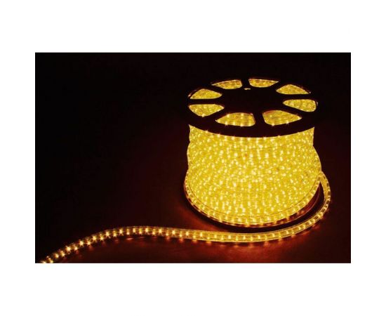 FERON Дюралайт световая нить со светодиодами, 3W 50м 230V 72LED/м 11х17мм, желтый, LED-F3W 26068 