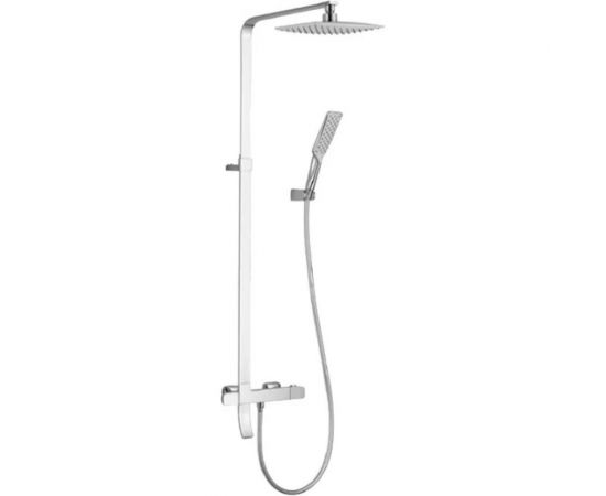KAISER Душевая система Zinger с термостатом квадрат 35282 