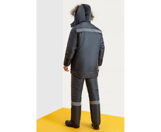 СОЮЗСПЕЦОДЕЖДА Костюм Ямал утепл. тк.Оксфорд темно-серый/черный, р. 64-66 рост 170-176 2000000054605 – изображение 18