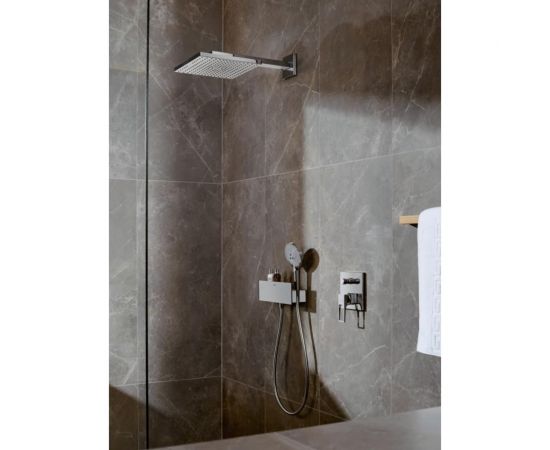 HANSGROHE 26456400 Fixfit Porter 300 шланговое подсоединение с полкой и держателем 00000052470 – изображение 2
