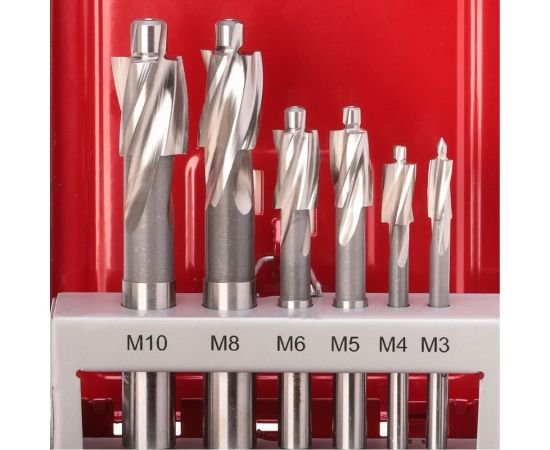 Ruko Набор цековок 180 гр. М3-M10 HSS-G 6шт 102450 – изображение 2