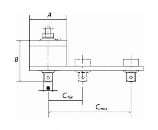 NORGAU Мультипликатор 1/2""x1.1/2"" 8000Нм,NTM37-800-23 056020011 – изображение 2