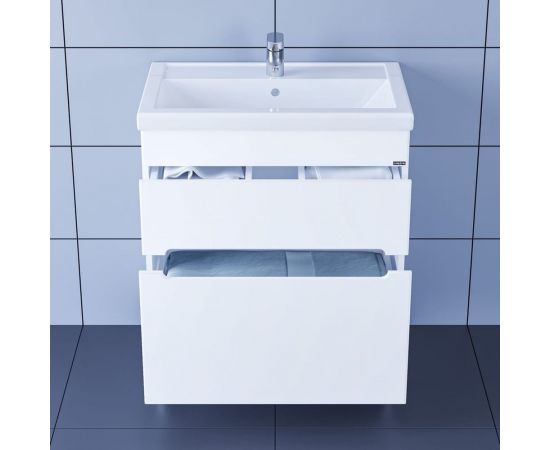 СаНта Тумба напольная Лондон 70 2 ящ. под умывальник Фостер 70 224006л – изображение 2