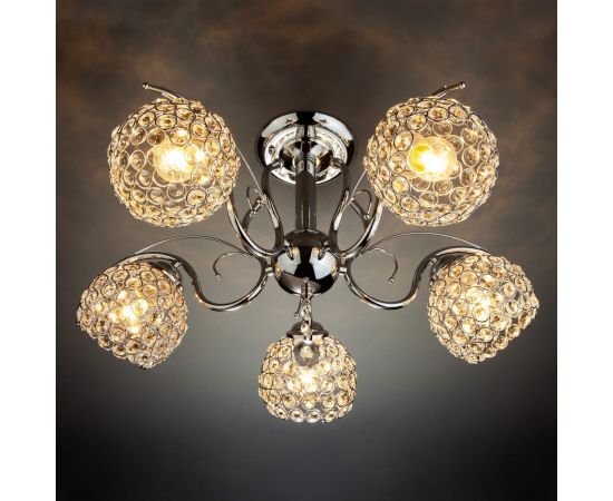 Eurosvet 7777 5 потолочный светильник хром 00000080092 – изображение 2