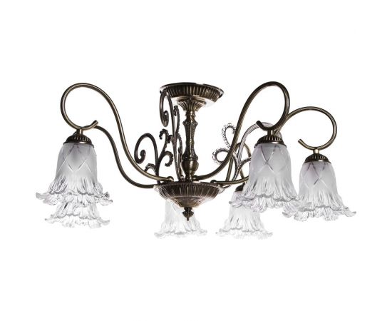 MW LIGHT 372011906 Моника 6*60W E14 220 V люстра – изображение 2