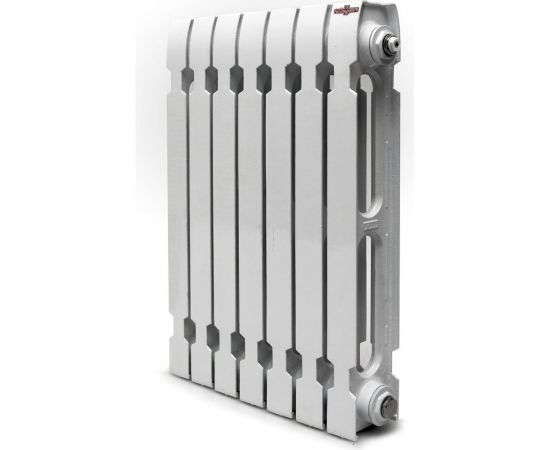 KONNER Радиатор чугунный модель Модерн-500 10 секций с монтажным комплектом 6130508 – изображение 2