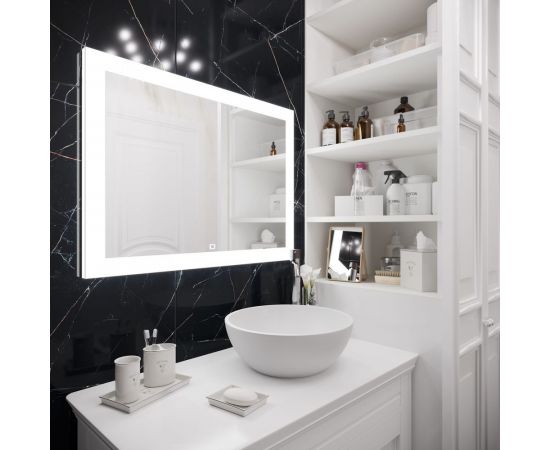 Veneciana Зеркало PANARO 1000x700 сенсорный выключатель, подогрев – изображение 2