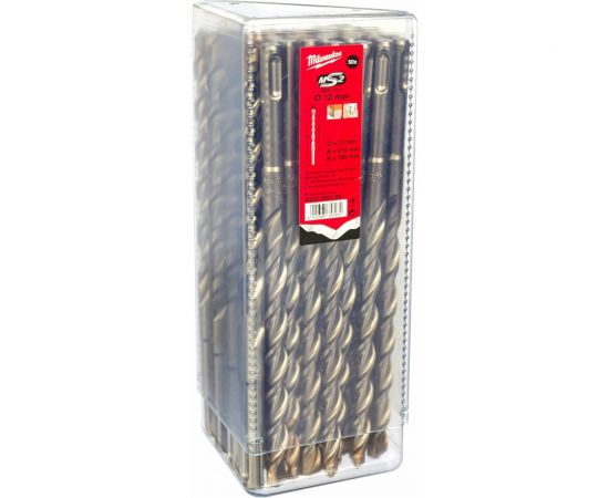 Milwaukee Бур SDS+ 12x210 50шт 4932399186 – изображение 2