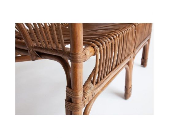 Tetchair КОМПЛЕКТ "" NEW BOGOTA "" ( диван + 2 кресла + стол со стеклом ) /с подушками/ ротанг, 10085 – изображение 2