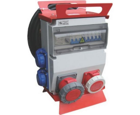 MTG ПРОМЫШЛЕННЫЙ КАБЕЛЬНЫЙ УДЛИНИТЕЛЬ С АВТОМАТАМИ ЗАЩИТЫ TIP-3A IP66 40/0,5A 4P 5м 30917А – изображение 2