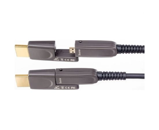 Eagle Cable Видео кабель Profi Micro HDMI 2.0 LWL 18Gbps D>A 10,0 м 3132431010 – изображение 2