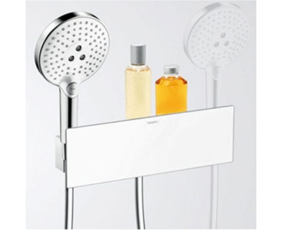 HANSGROHE 26456400 Fixfit Porter 300 шланговое подсоединение с полкой и держателем 00000052470 – изображение 3