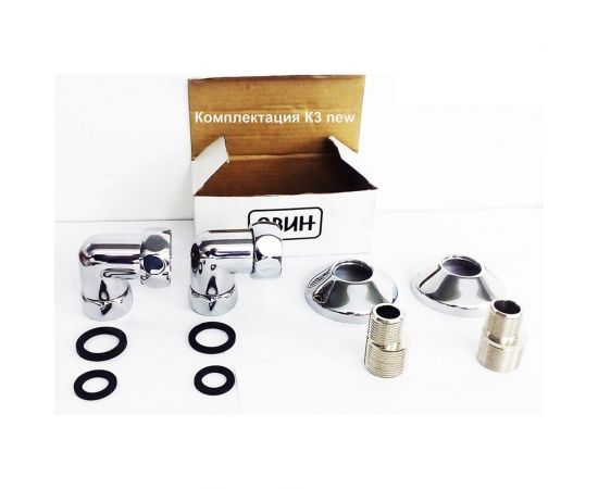 Двин Полотенцесушитель F braid 60/50 1"-3/4"-1/2" Универсальный К3 4627146180845 – изображение 3