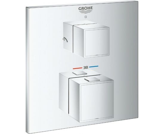 Grohe Grohtherm Cube Термостат для душа с переключателем на 2 положения верхний/ 24154000 – изображение 3