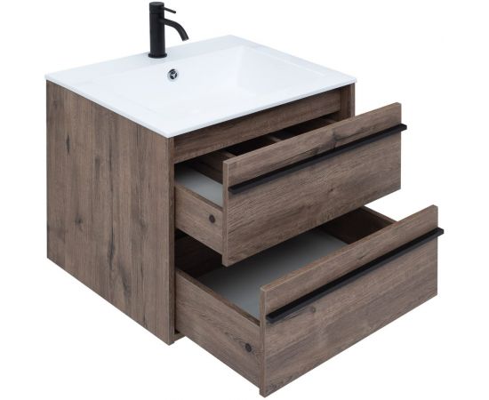 Aquanet Тумба Lino 60 Дуб Веллингтон 00253910 – изображение 3