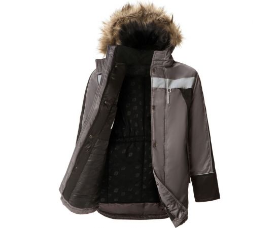 СОЮЗСПЕЦОДЕЖДА Куртка Ямал утепл. темно-серая/черная, р. 48-50 рост 170-176 2000000009841 – изображение 4