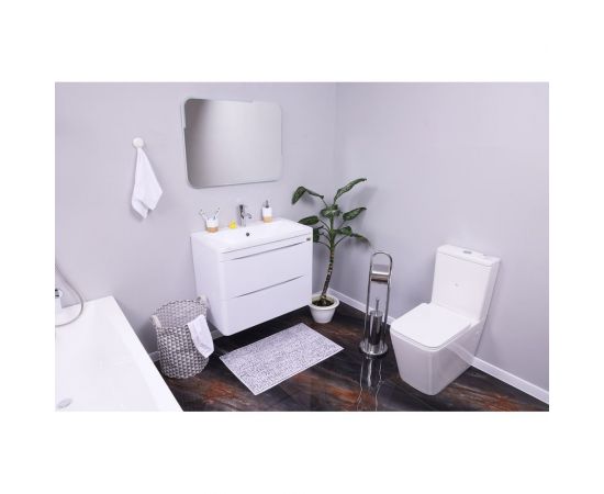 Alcora Тумба Luxury под умывальник Atlantica 100 подвесная, бел 31120 – изображение 4