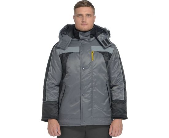 СОЮЗСПЕЦОДЕЖДА Куртка Ямал утепл. темно-серая/черная, р. 48-50 рост 170-176 2000000009841 – изображение 5