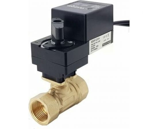 TECHNO HK225-04AN/24V двухходовой шаровый кран DN25, резьба G1 с электроприводом 4Нм, 24В, 612253 – изображение 5