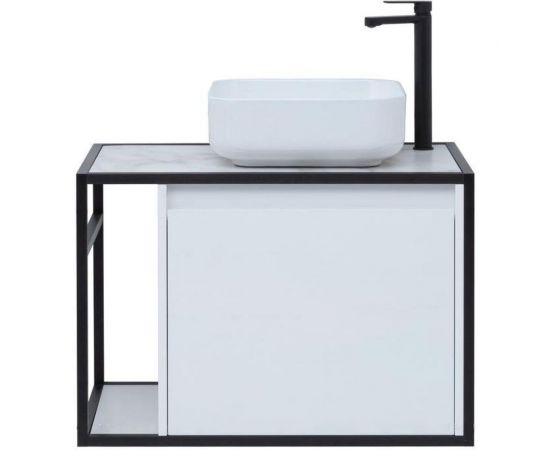 Aquanet Тумба Nova Lite LOFT 90 R цв. бел. Глянец 00261651 – изображение 5