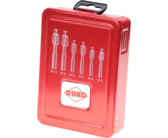 Ruko Набор цековок 180 гр. М3-M10 HSS-G 6шт 102450 – изображение 6