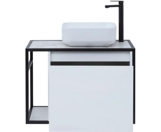 Aquanet Тумба Nova Lite LOFT 90 R цв. бел. Глянец 00261651 – изображение 6